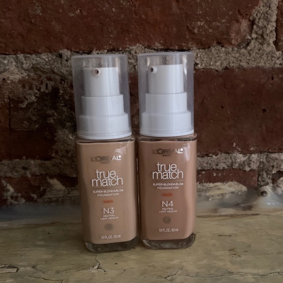L'Oreal Other - L'Oreal True Match Foundation - Shades N3 and N4